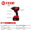TEDE YD-5589 20V Cordless Brushless Impact Wrench Kit CN plug (adapter included)