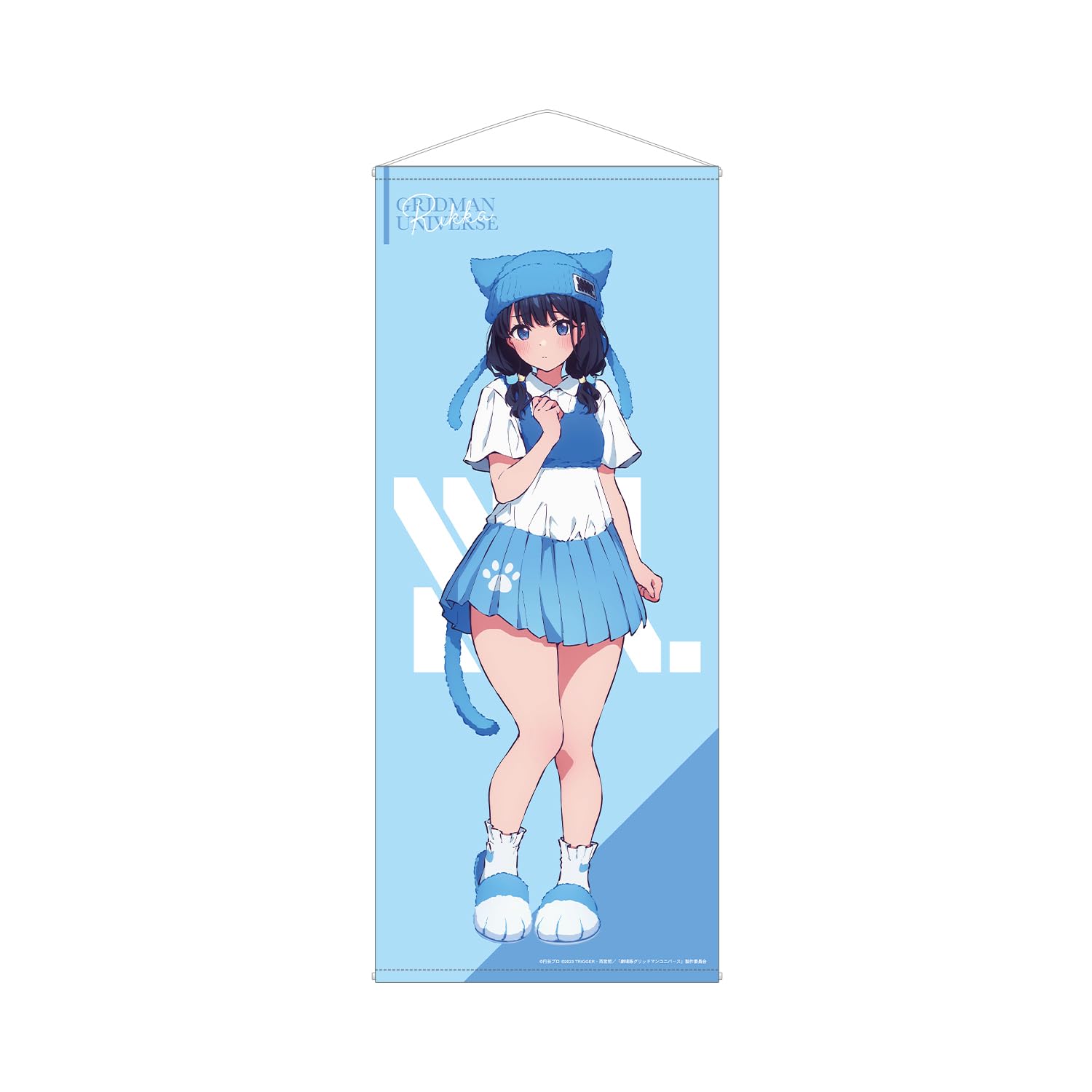 Gridman Universe Original Illustration of Takarada Rikka Cat Costume Tapestry Ver. Life-size