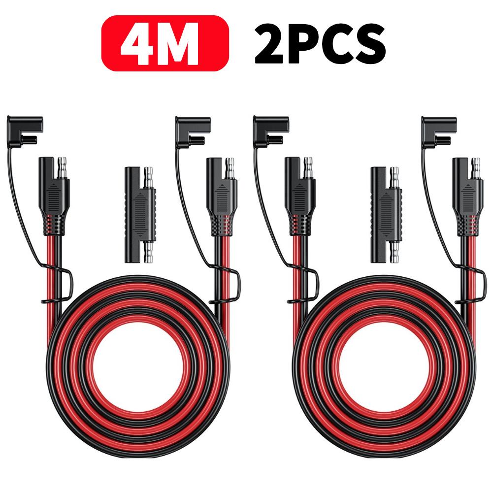 Car Extension Cable Quick Connect Harness Battery Charging Cable SAE To SAE 12V-36V Solar Auto Battery SAE Power Cable Connector