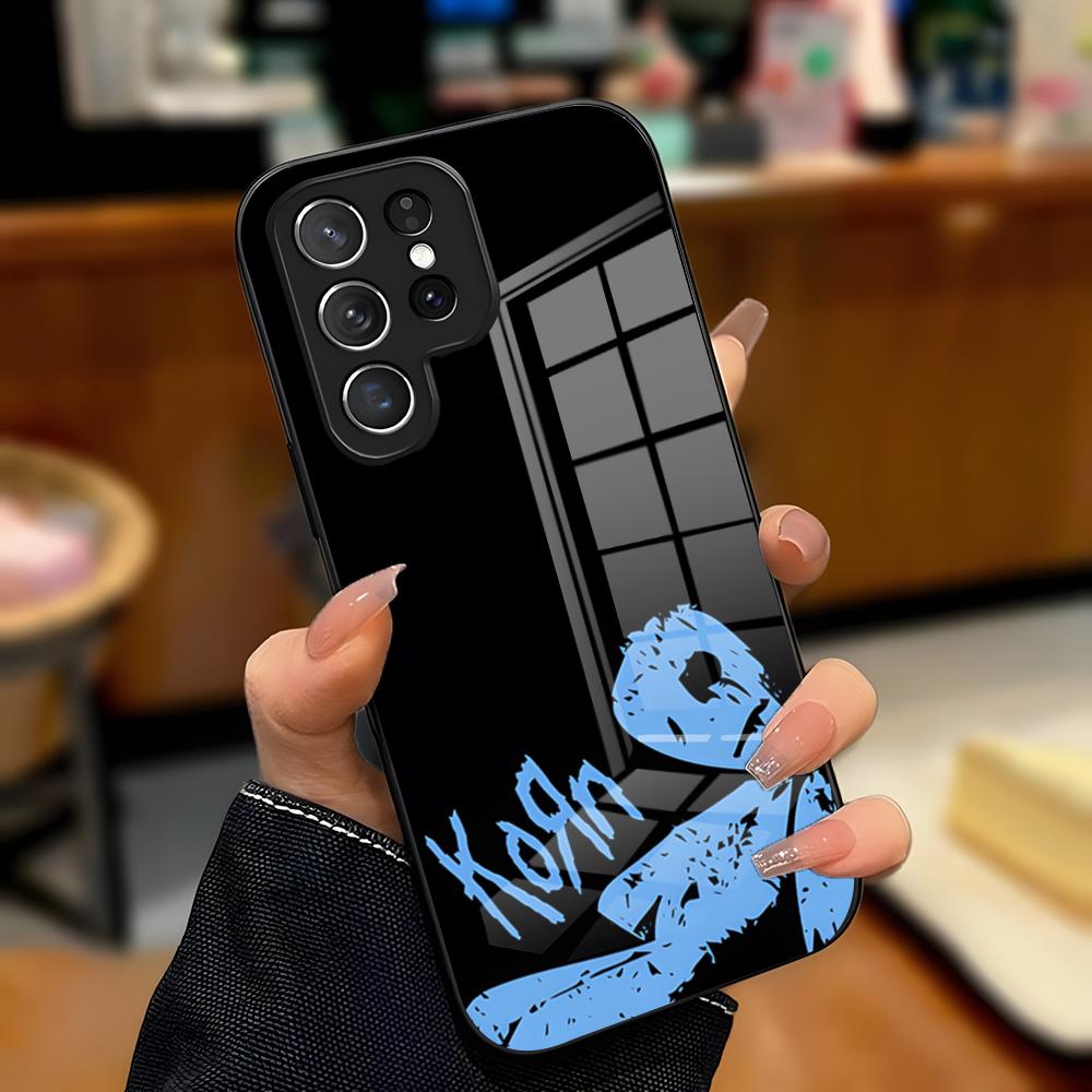 Rock Band K-Korn Phone Case For Samsung A25 A13 A33 5G A54 A36 A35 A56 A52 A14 Shockproof Glass Cover
