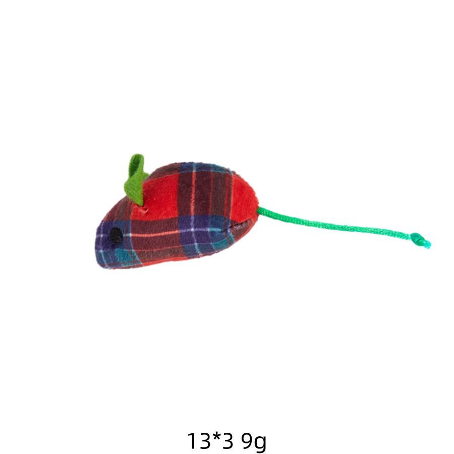 Katten Speelgoed Set: Pluche Veren Muis Kiezen & Bijtbestendig