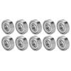 10Pcs Mini Bearing Single Row Rolling High Speed Low Noise Mechanical Tool Accessories S609Z