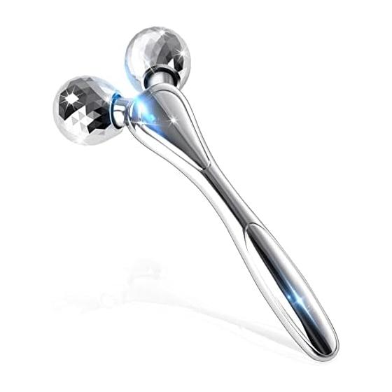 TOYAKU Facial Roller, Beauty Roller, Face Roller, Y-shaped Massage Roller, Small Face Roller, For Face & Body, Beautiful Skin, Slimming Face, 3D, No