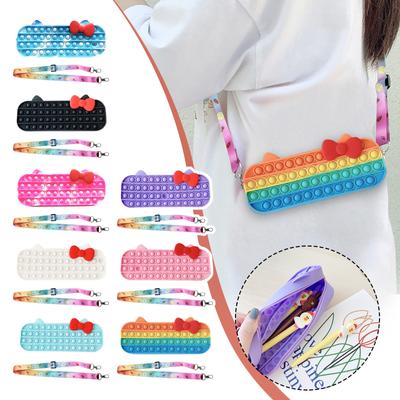 Push  Toy Pendant Bag ,Bubble  Toy Stress Relief Toys For Adult Kids