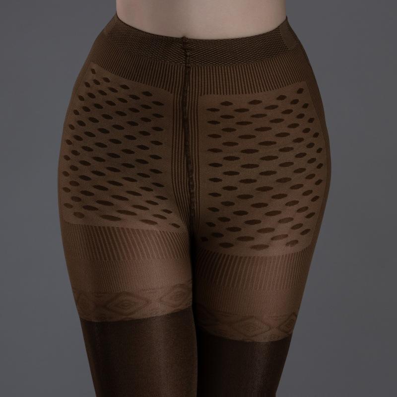 Plus Size Autumn Winter Pantyhose for Women Tights  Graduated Support Tights Opaque Closed Toe Waist High Compression Stockings