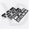 ABS Car Fender Emblem Stickers for Dodge RAM1500 RAM2500 RAM3500 RAM 1500 2500 3500 Logo Rear Trunk Badge Decals Accessories