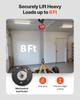 VEVOR Hand Chain Hoist, 1 Ton Capacity, Manual Chain Block with Upgrade G70 Galvanized Chain, 2.44 M Lifting Height