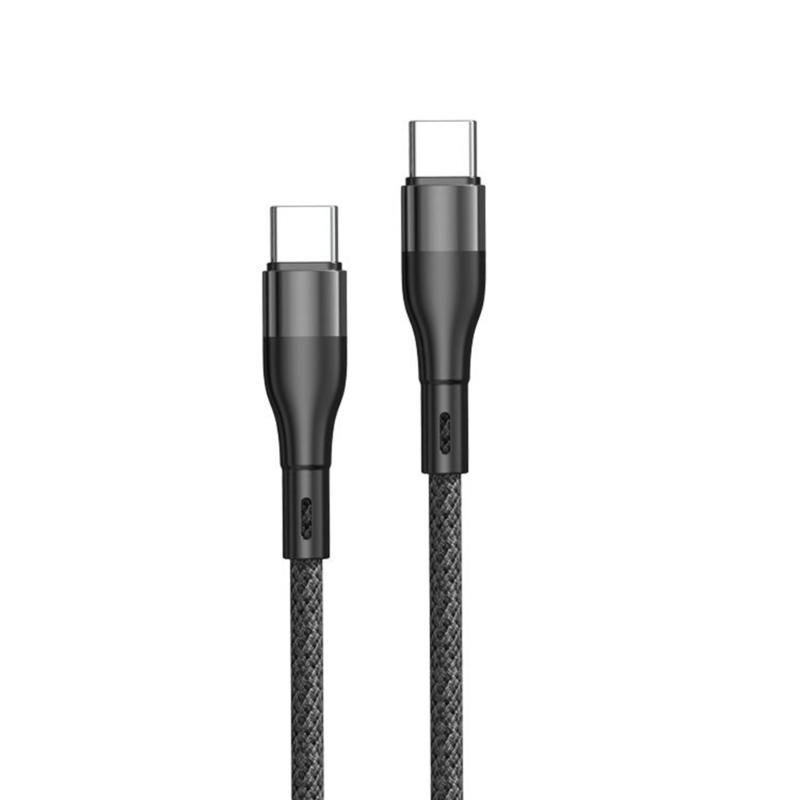 USB C To Type C Cable 66W Fast Mobile Phone Charging Cord Braided Extension Cable for Laptop/Tablet/Phone 0.25/1m