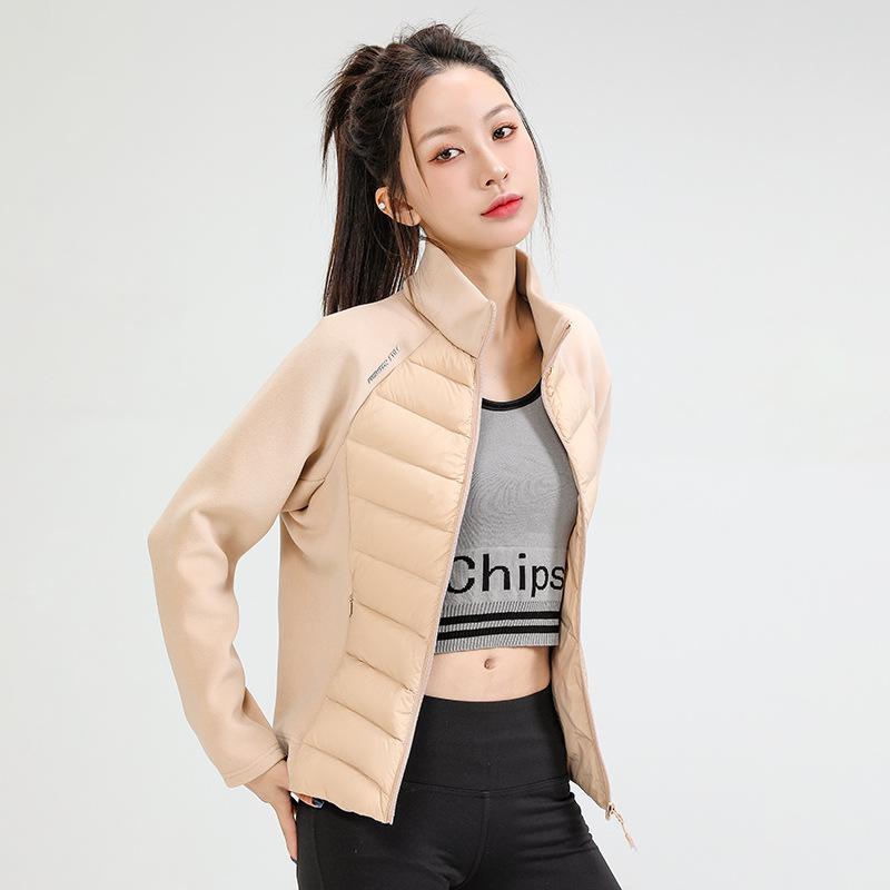 LuLu Winter Women's Stand Collar Duck Down Jacket