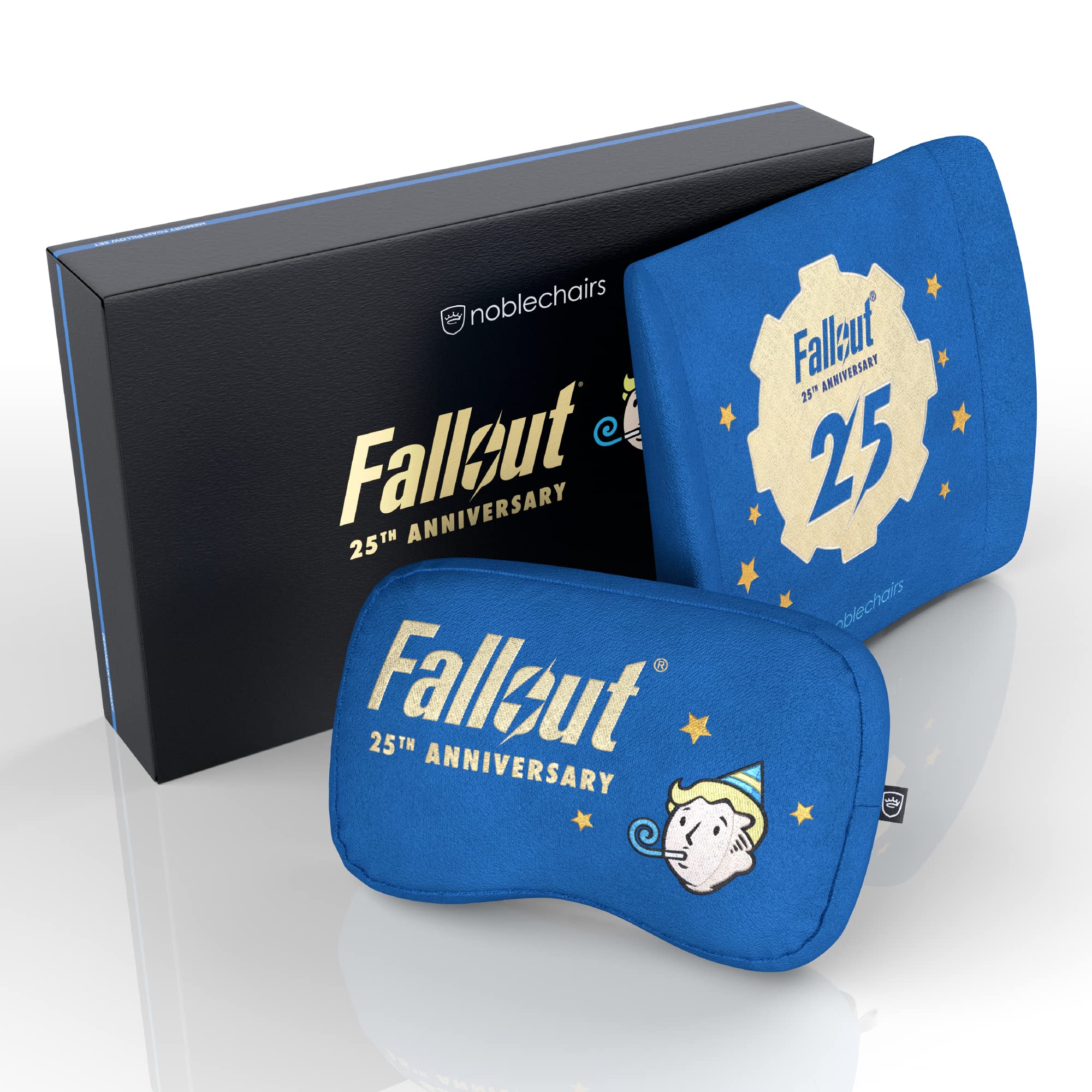 

noblechairs Memory Foam Kiss Set Fallout 25th Anniversary Edition