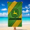 John deere Druck Mikrofaser Strandtuch Sand?Leichtes, widerstandsfähiges Handtuch für Schwimmen, Outdoor und Reisen