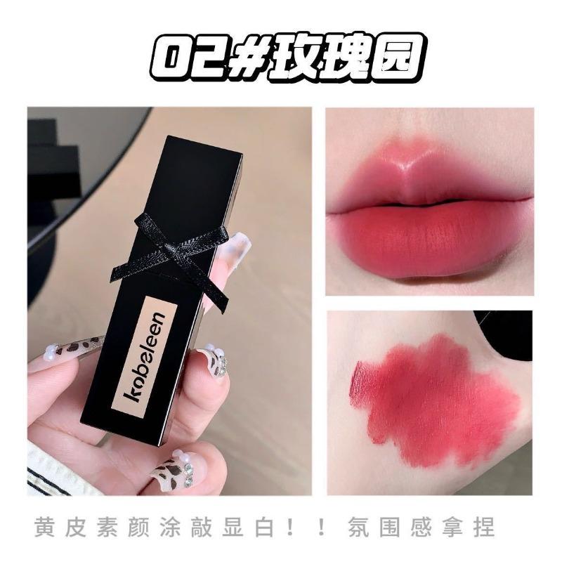 Velvet Matte Lip Glaze Waterproof Non Stick Cup Long Lasting Lip Makeup For Women