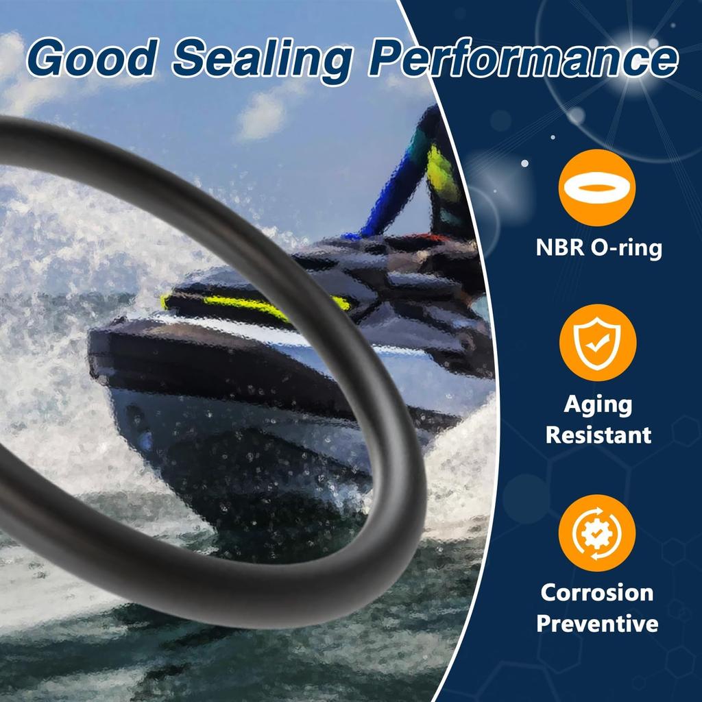 EVRBUL 4pcs Sea-Doo RXT GTI GTX GTR LTD GTS RXT Wake 130 155 Spark