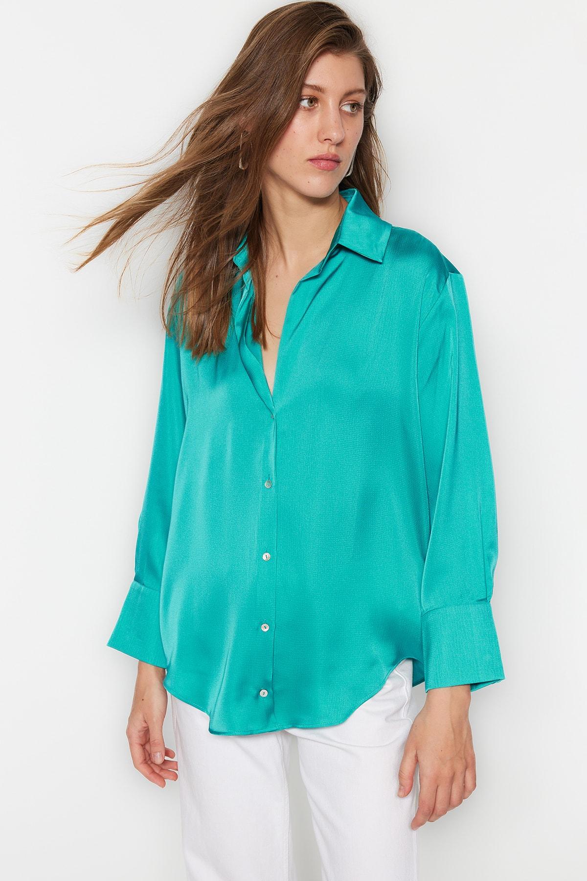 

Рубашка - Синяя - Классический крой