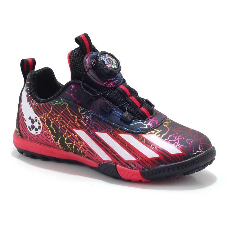 

Новые детские мальчиковые TF ультралегкие нескользящие футбольные бутсы для матчей, кроссовки, профессиональные футбольные бутсы, удобная спортивная обувь, унисекс 31