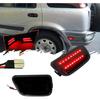 2x Red lens Red LED Rear Bumper Fender Side Marker Lights For 1997-2001 Honda CR-V