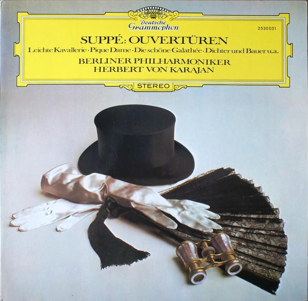 

LP Record HERBERT VON KARAJAN BERLINER PHILH Suppe Ouverturen 2530051 DEUTSCHE GRAMMO Germany Classical Used