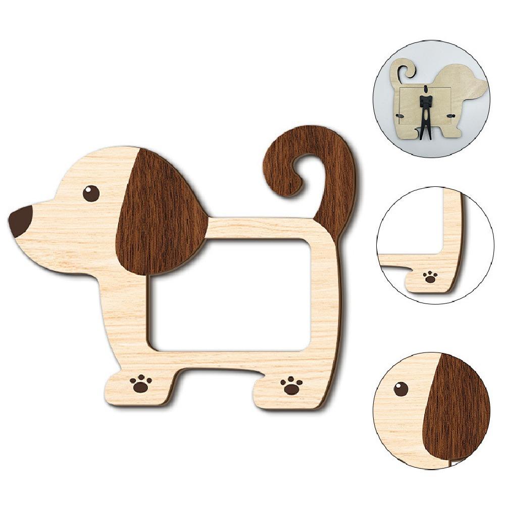

Cartoon Animal Shape Picture Frame Creative Pet Keepsake Frame Photo Display Rack Home Decoration Dog