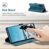 For Samsung Galaxy Note10+ Vintage Leather Flip Wallet Case with RFID Blocking Card Slot, Matte Retro Folio Cover for Women Men (4 Colors)