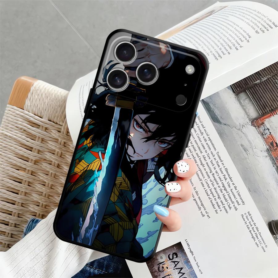 Demons Anime Slayer Case for iPhone 12 X XS XR 17 16 Pro Max 11 SE 17Air 14 7 8 13 Mini 15 Plus Soft Back Phone Cover