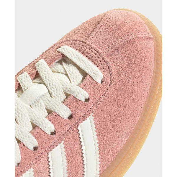 adidas Zapatillas para Mujer Munchen Wonder Mauve Blanco Crudo Plateado Metálico Rosa JS3992