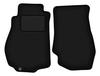 Black Front Floor Mats For: Nissan 350Z Coupe (2003-2009)