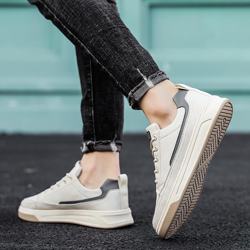 Fashion Men's Shoes lace up Luxury Leather Shoes outdoor Men's Low-Top Shoes Men lace up oxfords Shoes Flats Casual Dress Shoes Men442rt