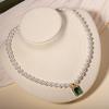 Natural Shell Pearl Necklace - Women's Clavicle Chain Set for Mother's Day Gift
