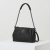 Bolsa de Ombro Dd Leather Antiga Preta S Dcba5e345bk