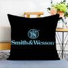 GUN SmithS W-WessonS Maple Design Cushion Cover Happy Autumn Harvest Decor Holiday Decorati Pillow Cover