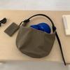 New Commuter Underarm Bag Female Niche Design Nylon Moon Dumpling Bag Fashion Casual Shoulder Bag Female