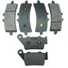 Motorcycle Front Rear Brake Pads For TRIUMPH Tiger 1200 GT Explorer 2022-2023 Tiger 1200 GT Pro 2022-2023 Tiger1200GT Tiger1200