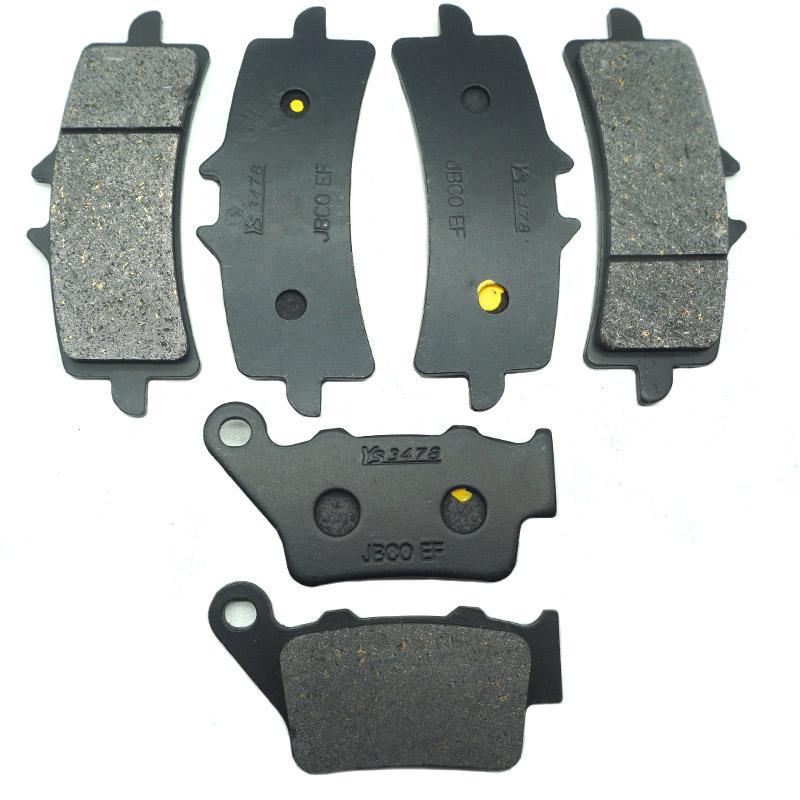 Motorcycle Front Rear Brake Pads For TRIUMPH Tiger 1200 GT Explorer 2022-2023 Tiger 1200 GT Pro 2022-2023 Tiger1200GT Tiger1200