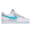 Nike Air Force 1 '07 LV8 '75th Anniversary - Spurs' (Unisex) White / Grey / Sundial / Turquoise Blue Skateboard Shoes DC8874 100