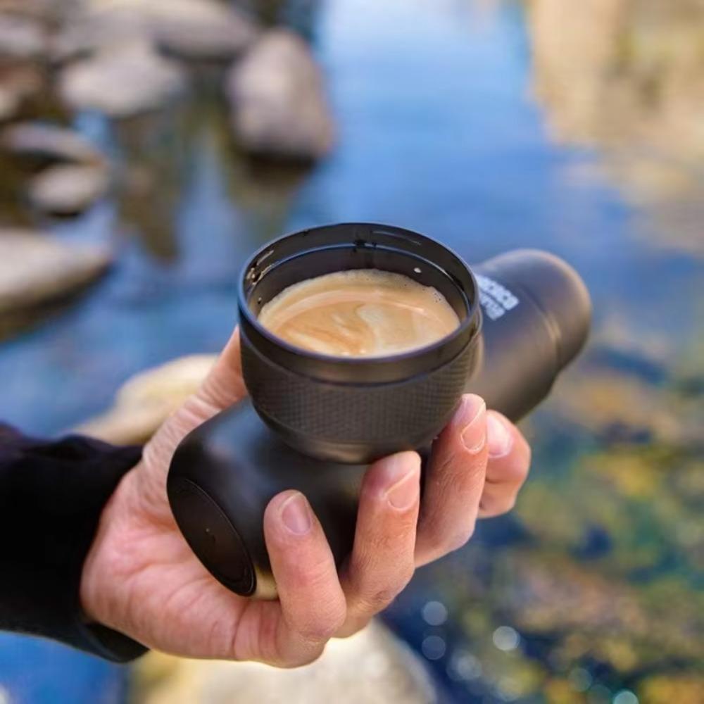 Manual Espresso Coffee Maker Hand Press Capsule Coffee Maker Travel Coffee Machine  Picnic