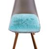 Fluffy Display Dressing Table Mat 45*45cm Shaggy Fur Rugs Sofa Pillow Cushion Chair Cover
