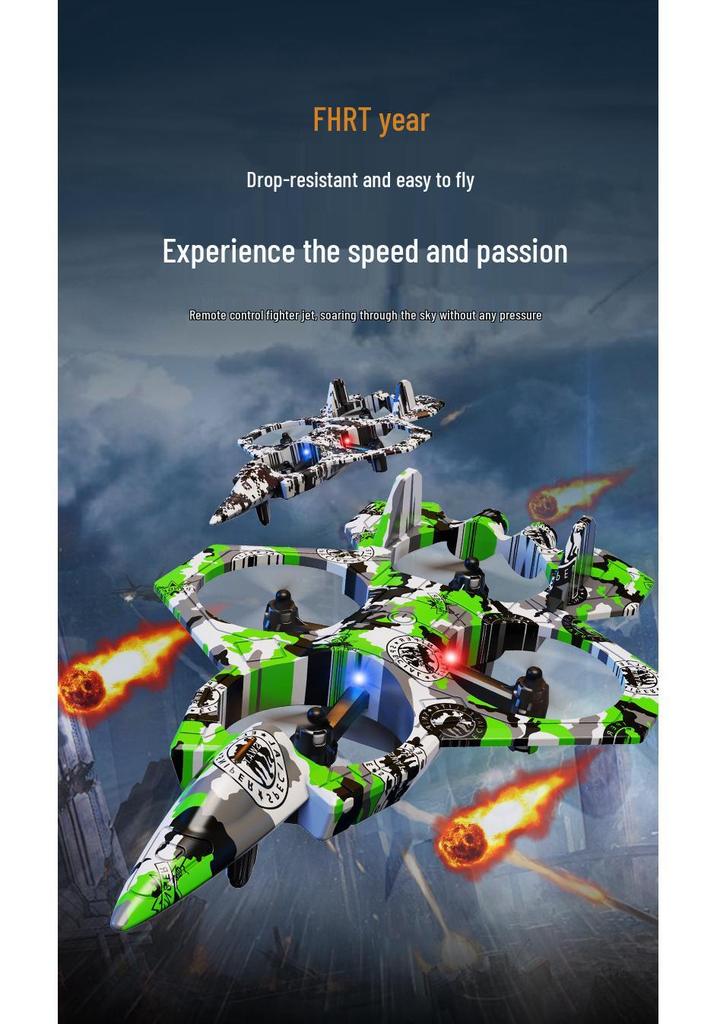 Cross-border Stunt Drone: Altitude Hold, Flip, Hover RC Quadcopter Glider