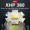 NEW 36 Cores XHP50 8000LM Rechargeable LED Flashlights Super Bright Flashlight Torch Powerful Lantern Camping Torch 26650