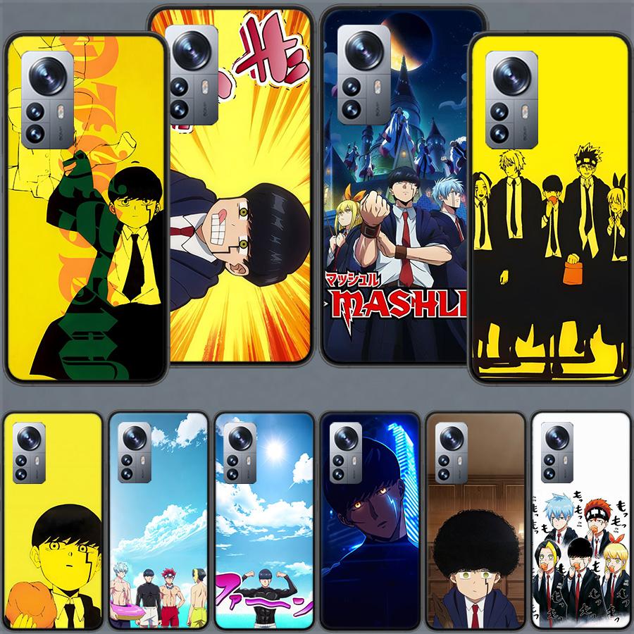 Mashle Magic and Muscles Phone Case For Xiaomi Poco X7 X6 M8 M7 M6 M4 M3 X4 Pro F7 Ultra M5S Mi 14 14T 15 15T 12T 10T Pro 12S 12