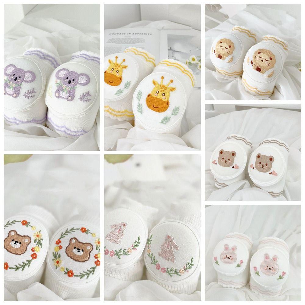 Sponge Baby Knee Pads Cotton Child Leg Pads Creative Crawling Toddler Baby