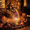 LED LED Flowing Light Colorful Cauldron Stake Light Witches Halloween Light  Home Decor