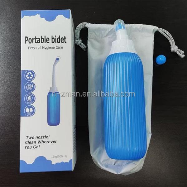 VC Large Personal Hygiene Cleaning Bottle Portable Rechargeable Electric Handheld Travel Bidet Washable PP+EVA