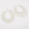 Fashion French Palace Style Handmade Woven Faux Pearl Collar Choker Retro False Collar Necklace Elegant Female Jewelry
