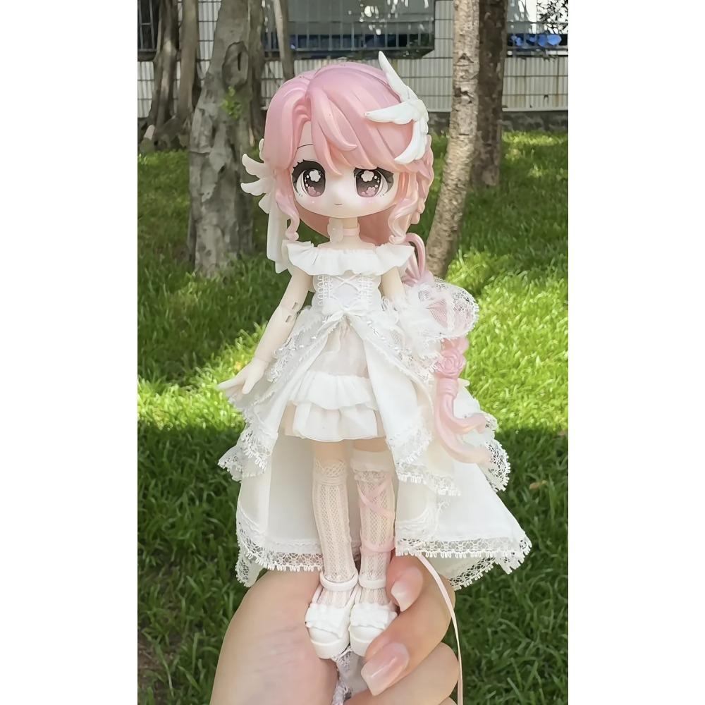 New Genuine Coming Soon Unveiled Door Little Key Artbook Series 1/12 BJD MJD Blind Box Anime Figurine Dolls Articulated Collec