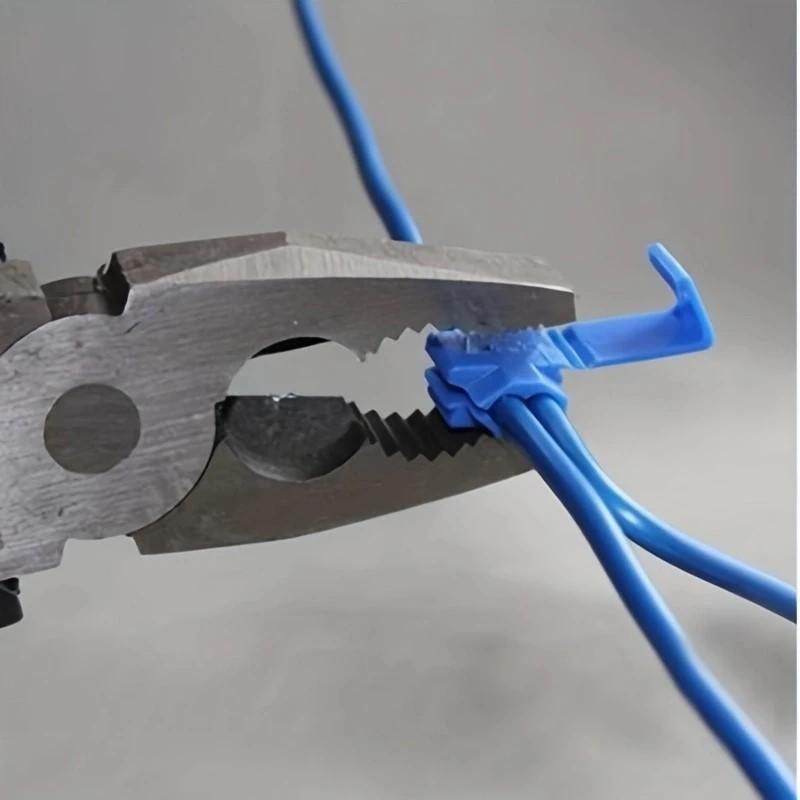 30pcs Wire Cable Connectors Scotch Lock Electric Quick Splice Terminals Crimp Non Destructive Without Breaking Line