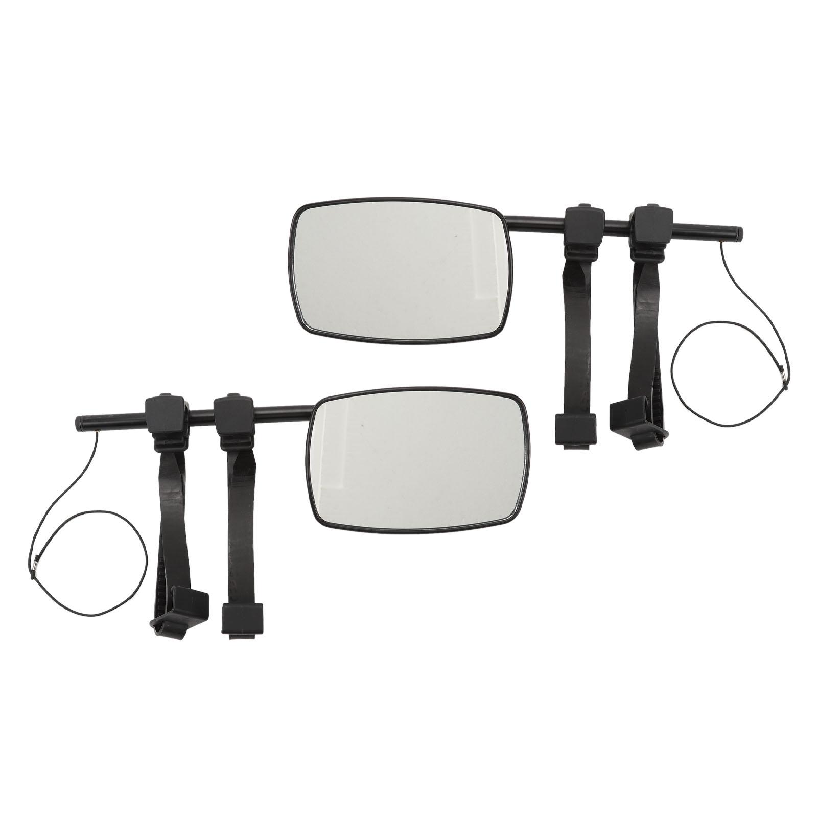 

Пара удлинителей буксировочных зеркал, регулируемые на 360 градусов, универсальная посадка, зеркала для буксировки прицепа для автомобиля