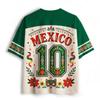 MEXICO Wrestling Mask Cartoon Cat Cactus Flower 3D Printed Supporting Jersey Adult Breathable Loose T-shirt