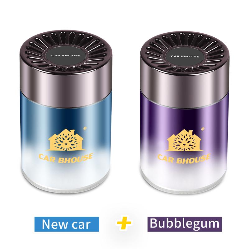 Car Air Freshener Solid Cologne Bubblegum Blackice Auto Accessories Vanilla Good Smell Interior Perfume Diffuser New Car Deodora
