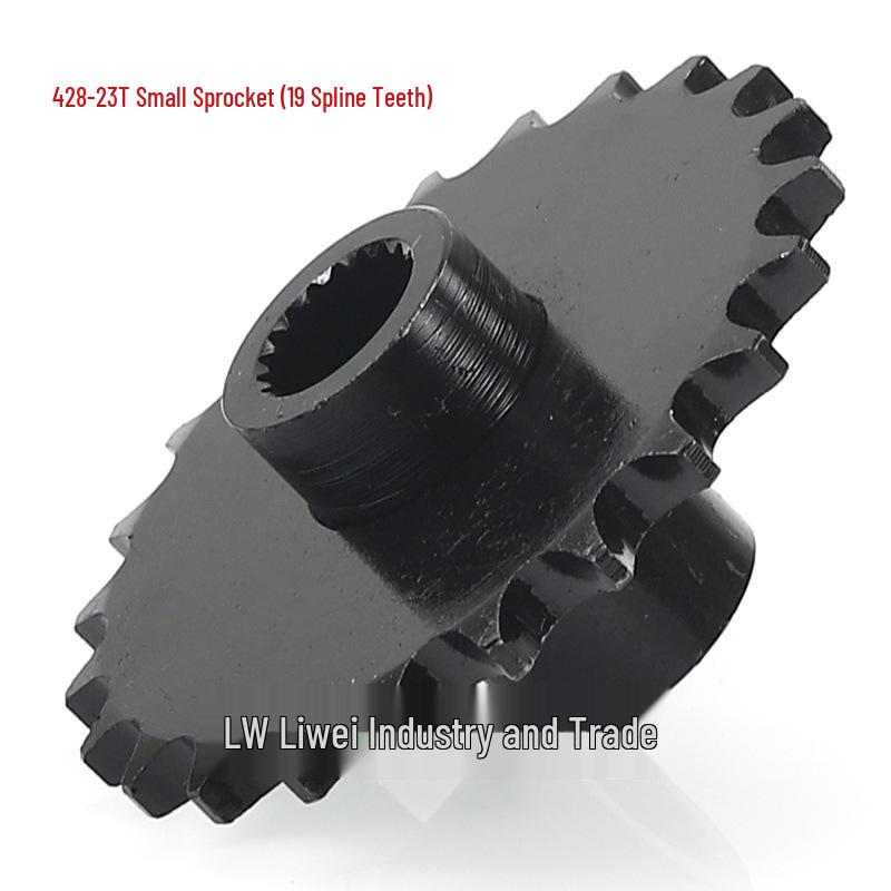 ATV 150CC GY6 Engine Beach Car Big Bull 428-23T Front Sprocket, 19T Starter Gear