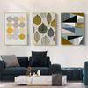 Minimalist Abstract Wall Art Geometric Canvas Paintings Nordic Posters and Prints Wall Pictures for Living Room Home Decoration(Unframed)